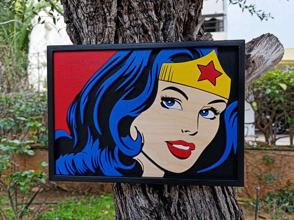 Wonder Woman - Pop Art (Made to order)