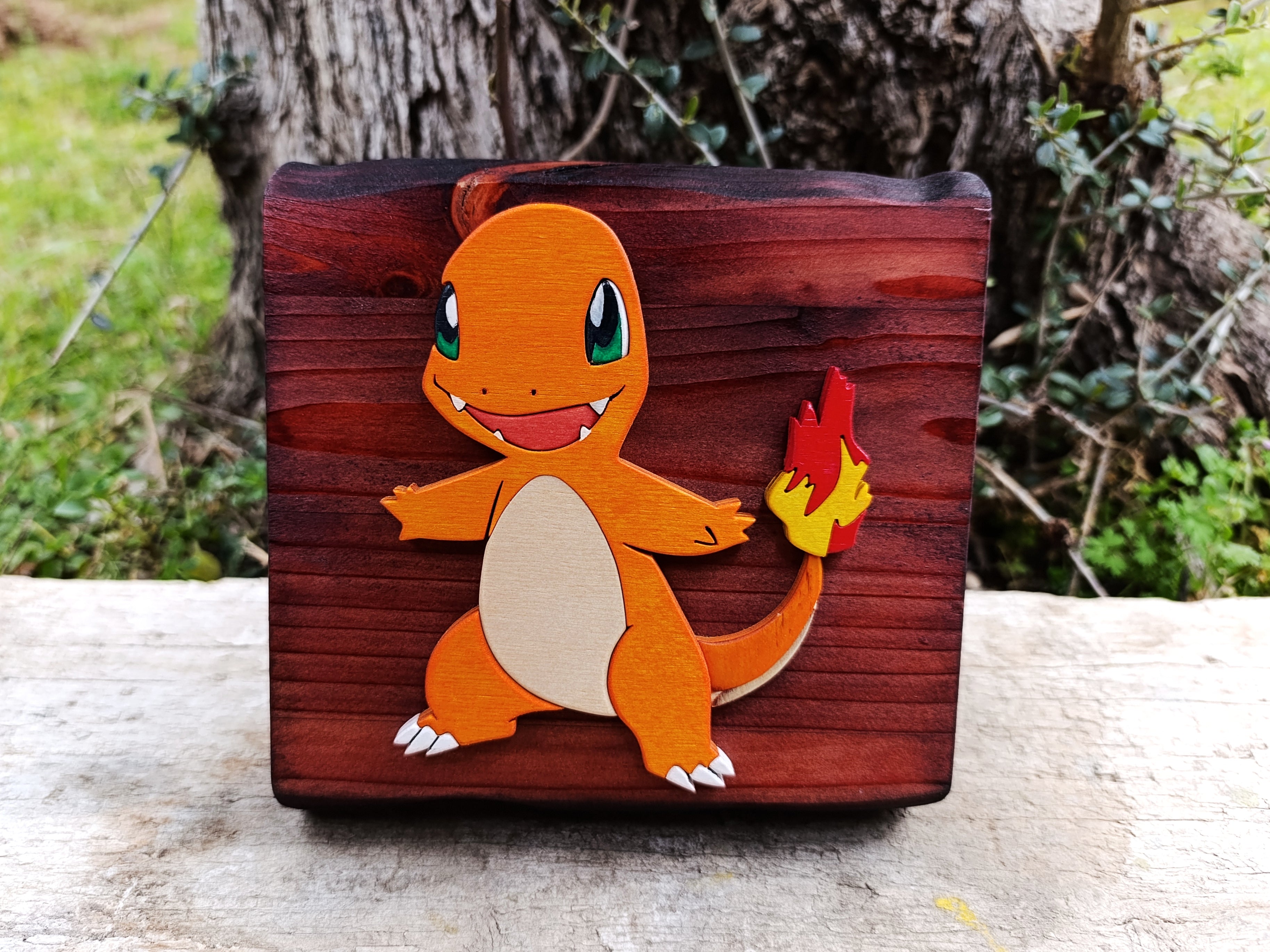 Charmander (Available now) - Pokemon wood art