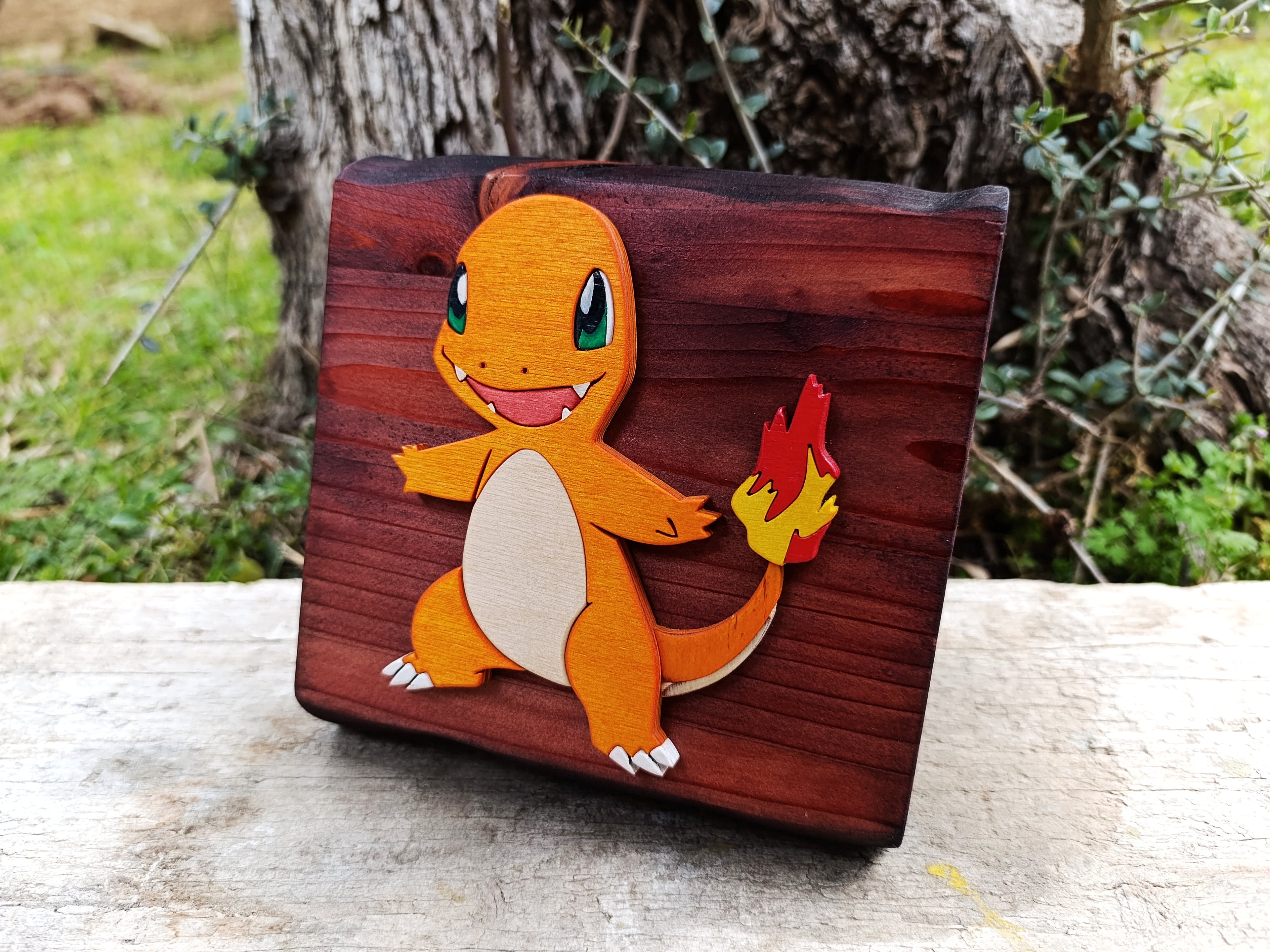 Charmander (Available now) - Pokemon wood art