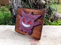 Gengar (Available now) - Pokemon wood art
