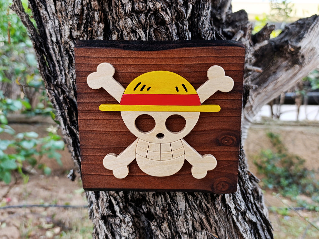 Luffy (Available now) - One Piece wood art