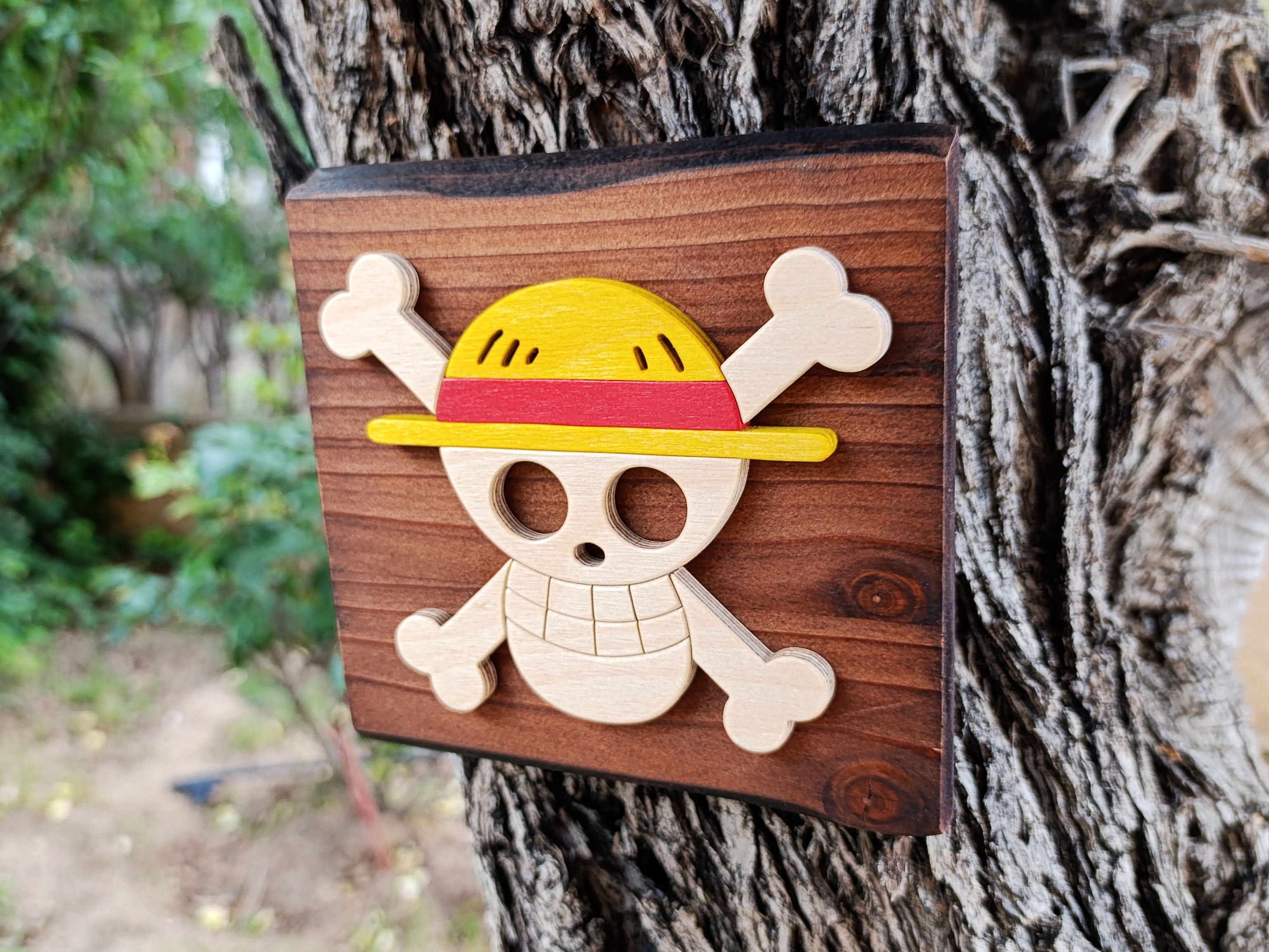 Luffy (Available now) - One Piece wood art