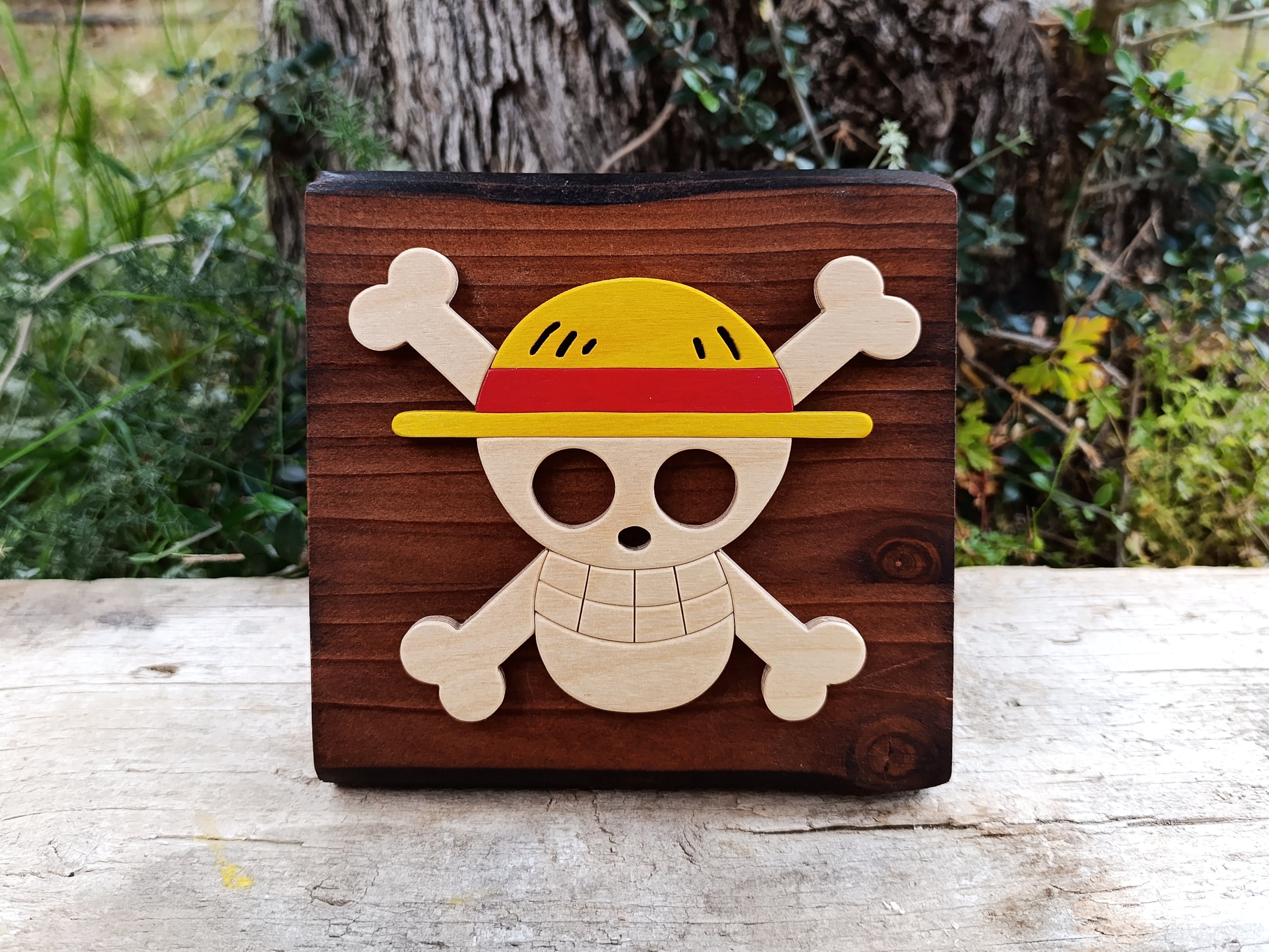 Luffy (Available now) - One Piece wood art