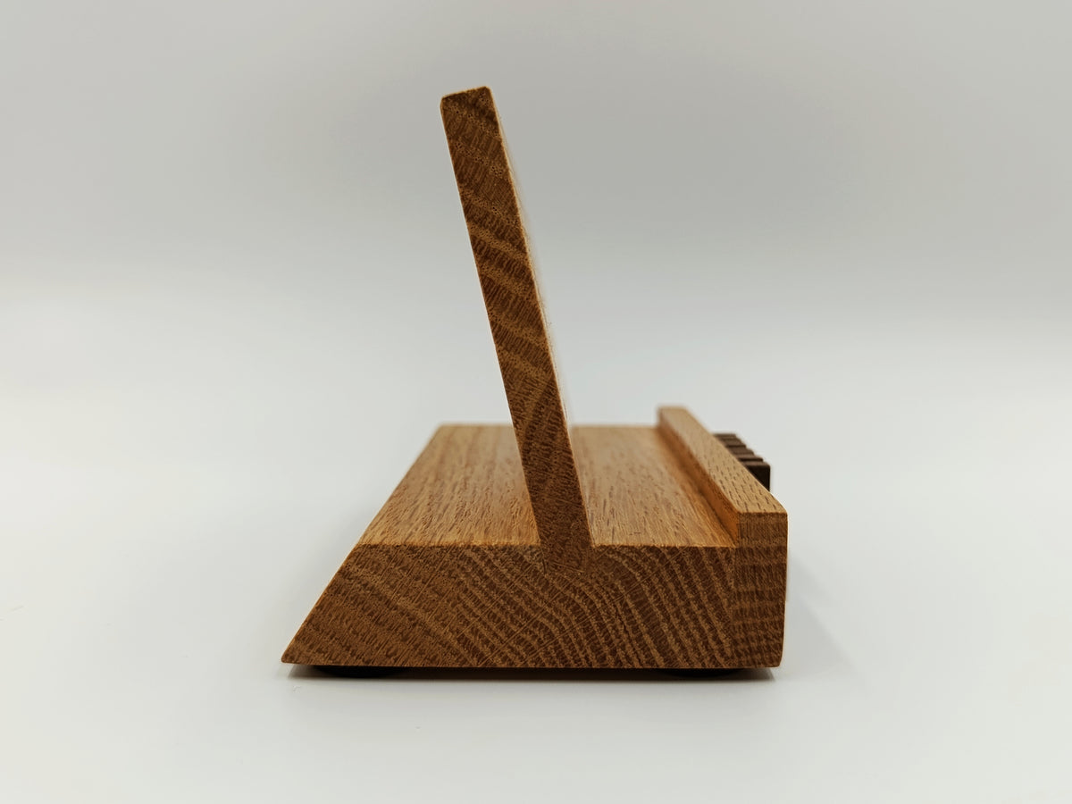 Now Playing CD Stand - Oak & Walnut (Made to order)