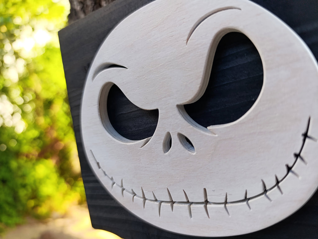 Jack Skellington (Available now) - The Nightmare Before Christmas Wood Art