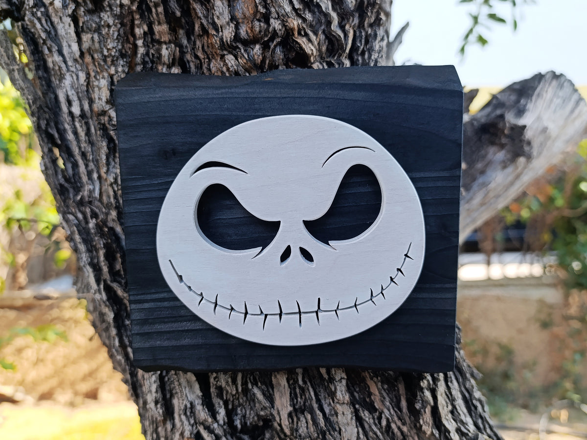 Jack Skellington (Available now) - The Nightmare Before Christmas Wood Art