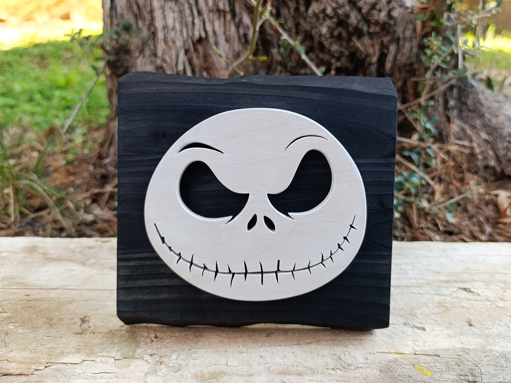 Jack Skellington (Available now) - The Nightmare Before Christmas Wood Art