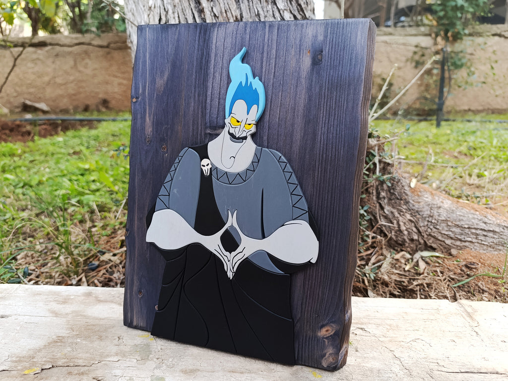 Άδης από τον Ηρακλή (Διαθέσιμος τώρα) | Χειροποίητη Ξύλινη Τέχνη