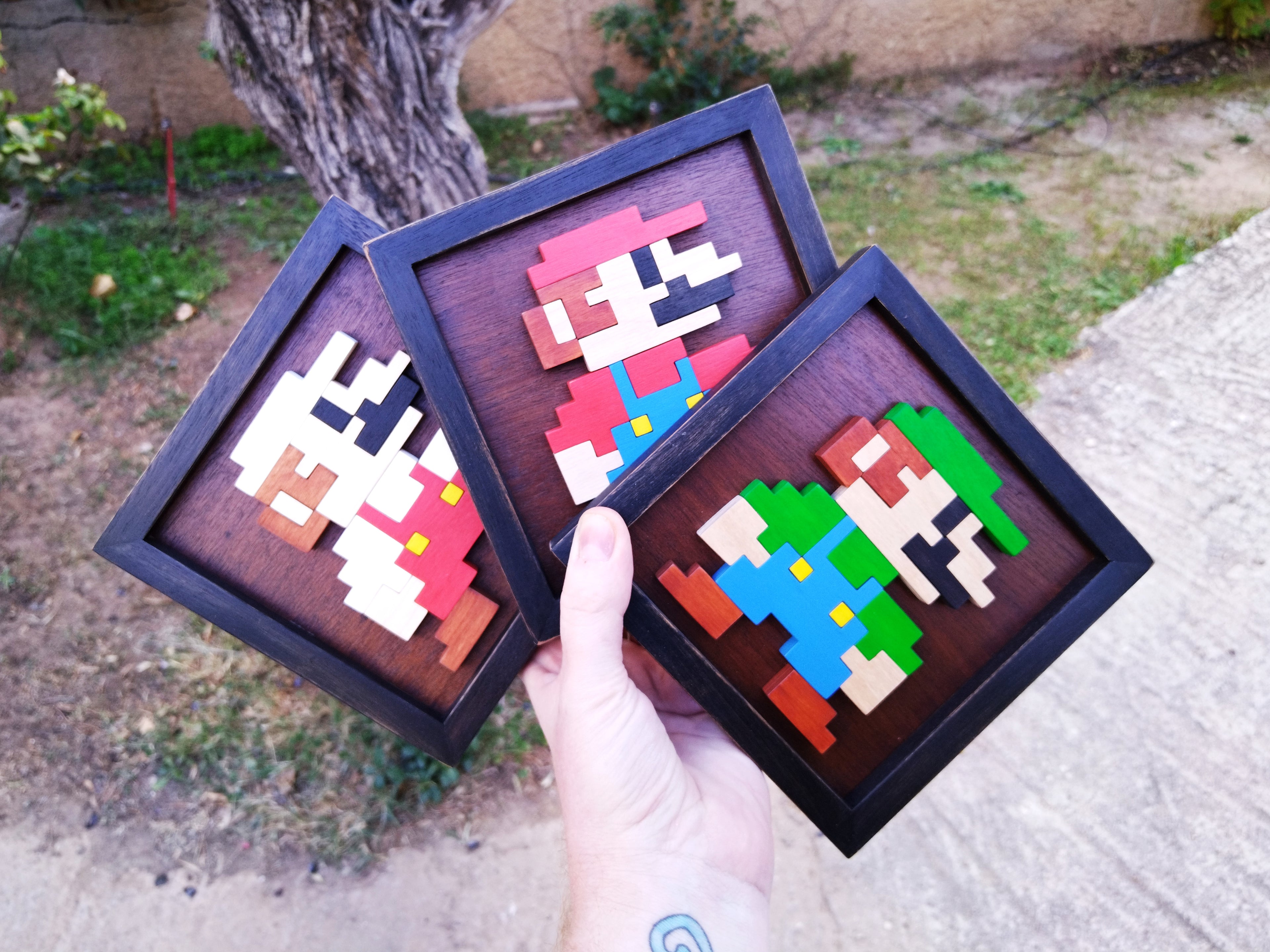 8-bit Mario minis (Available now)