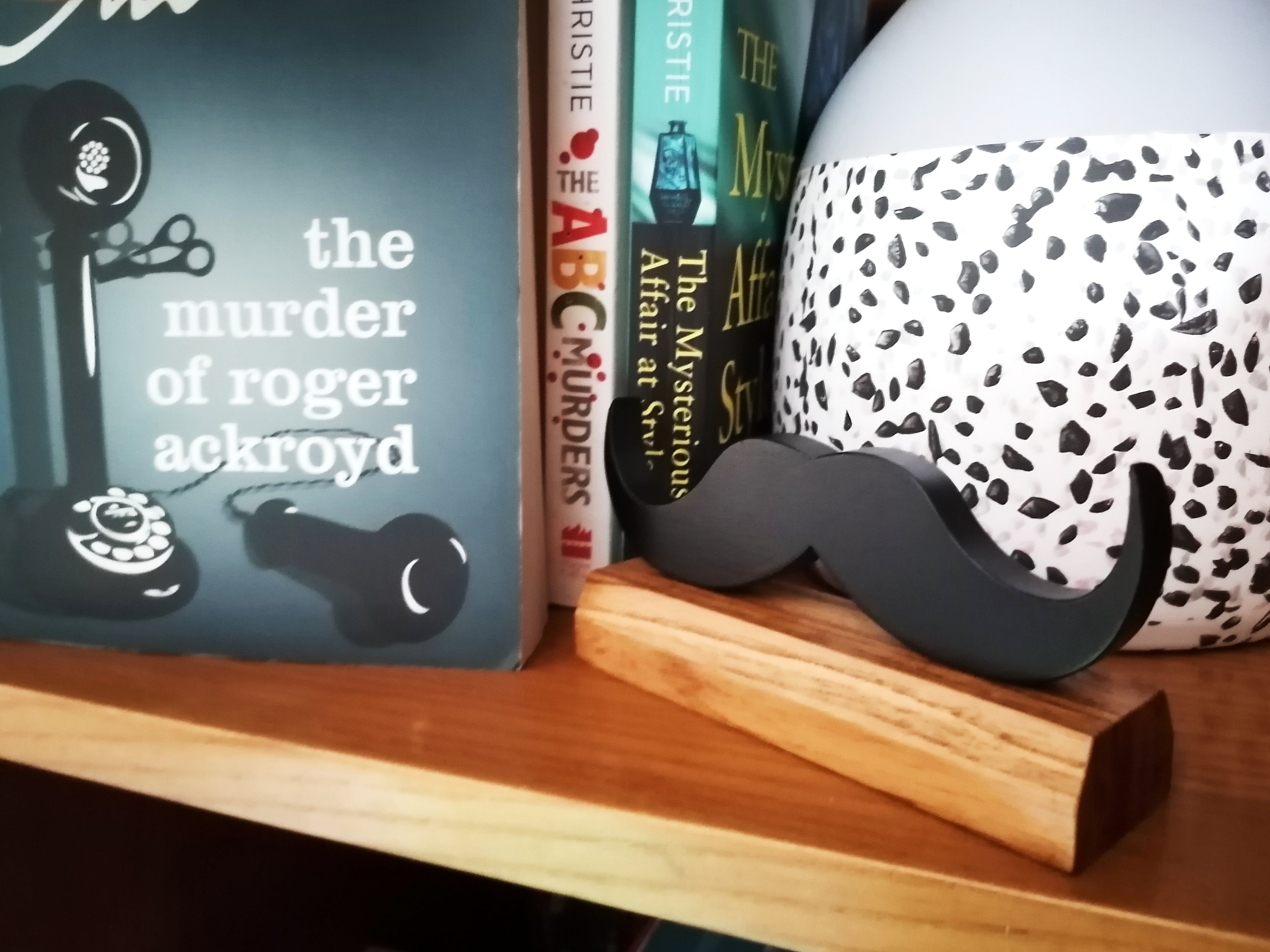 Poirot moustache (Available now)