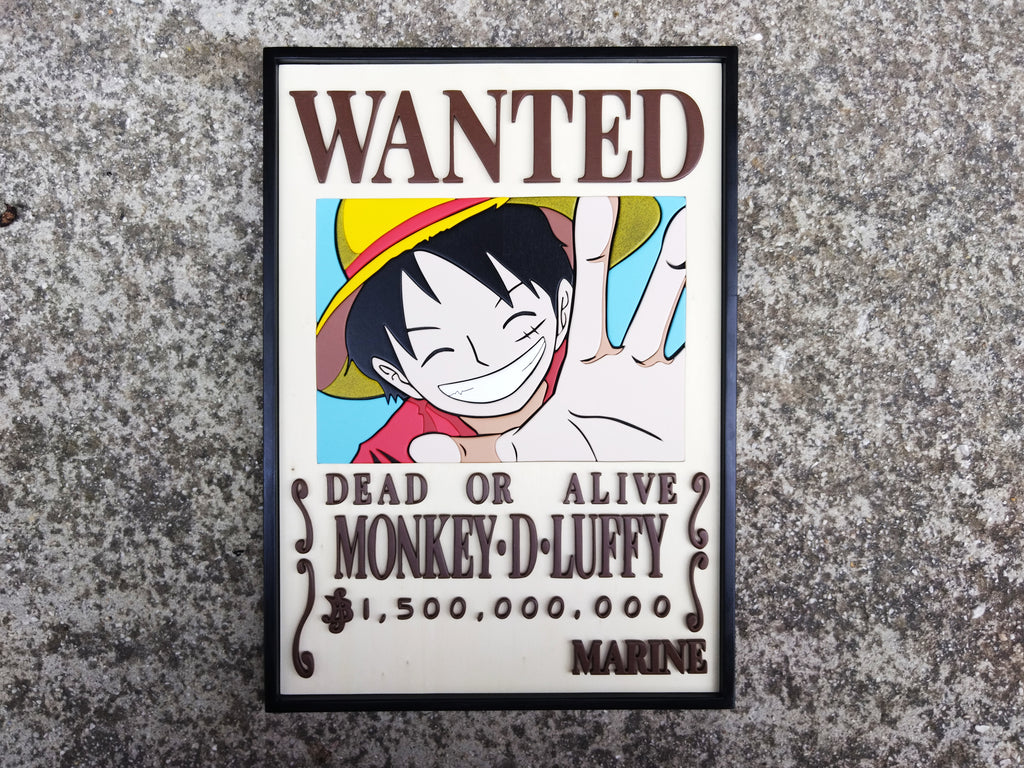 Luffy Wanted (Made to order)