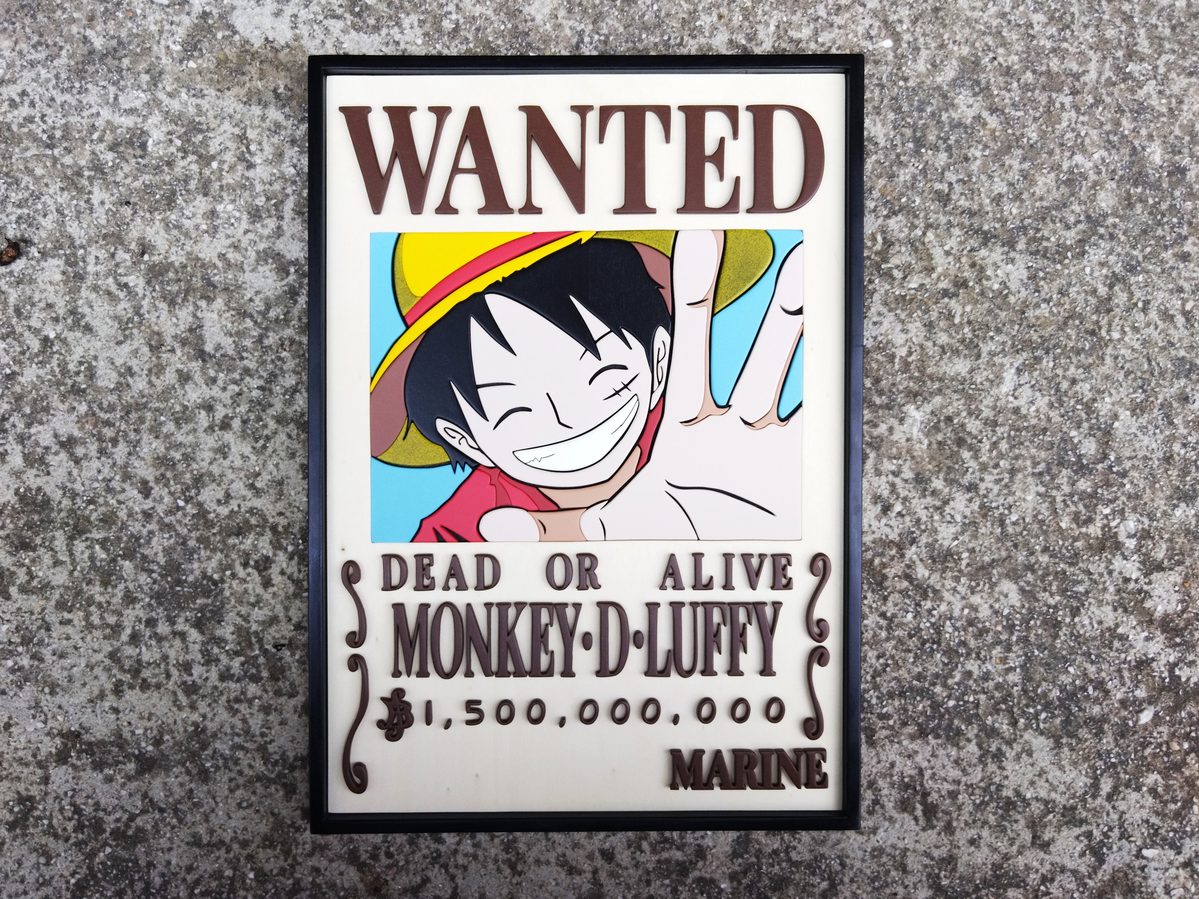Luffy Wanted (Made to order)