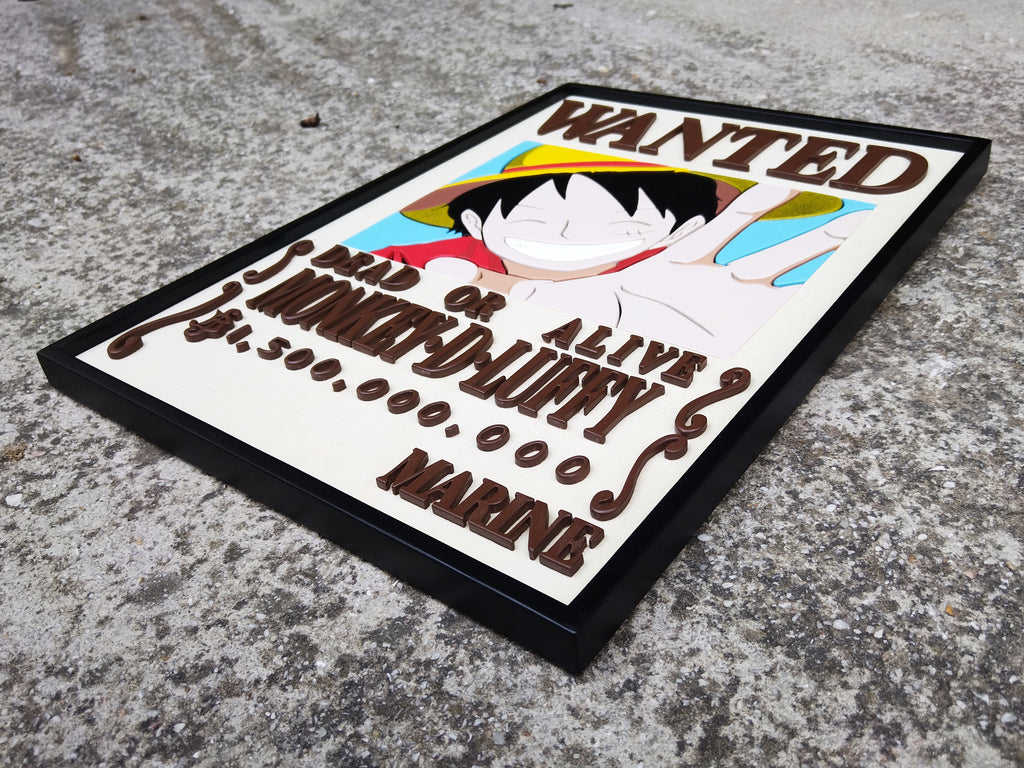Luffy Wanted (Made to order)