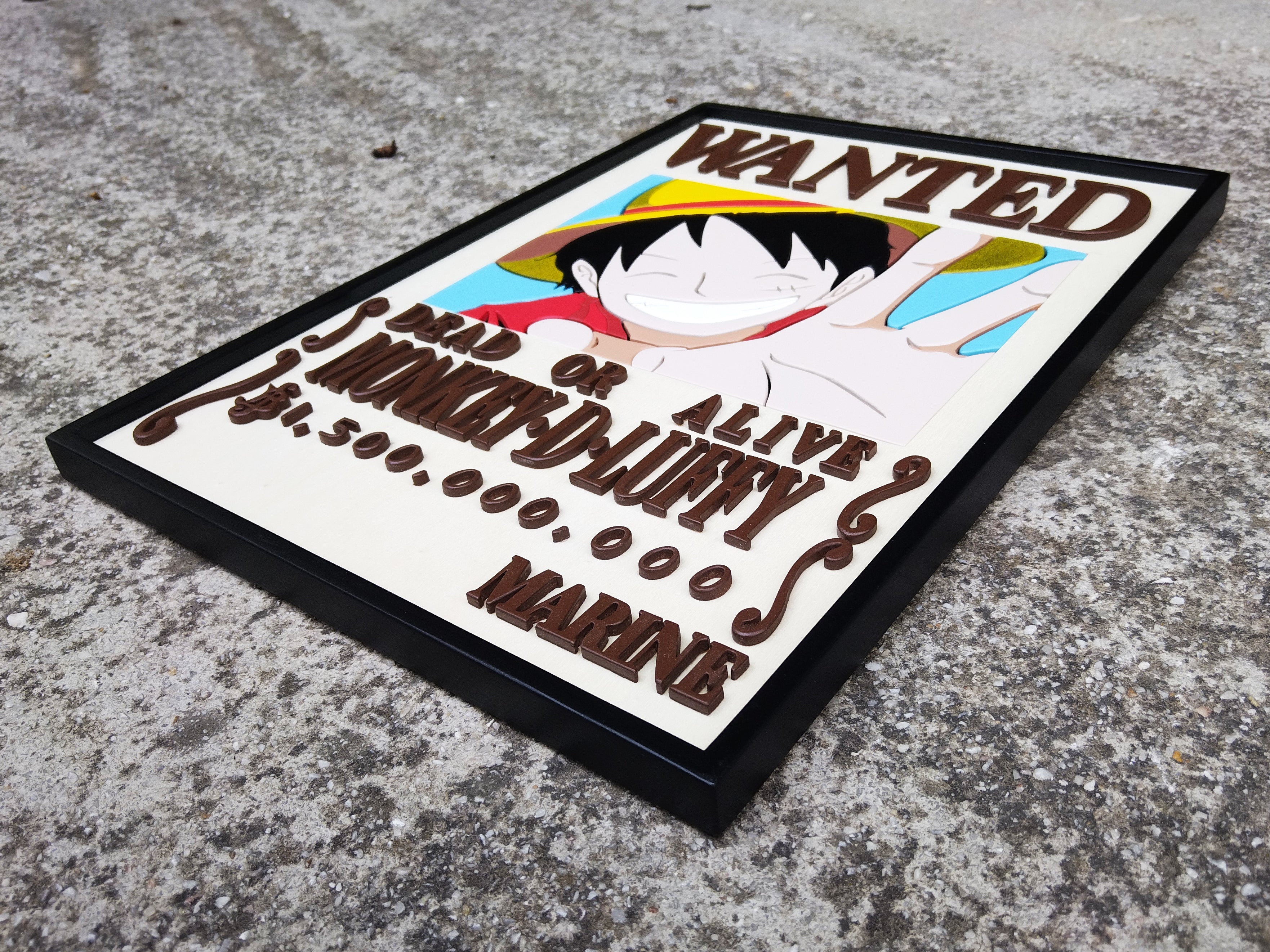 Luffy Wanted (Made to order)