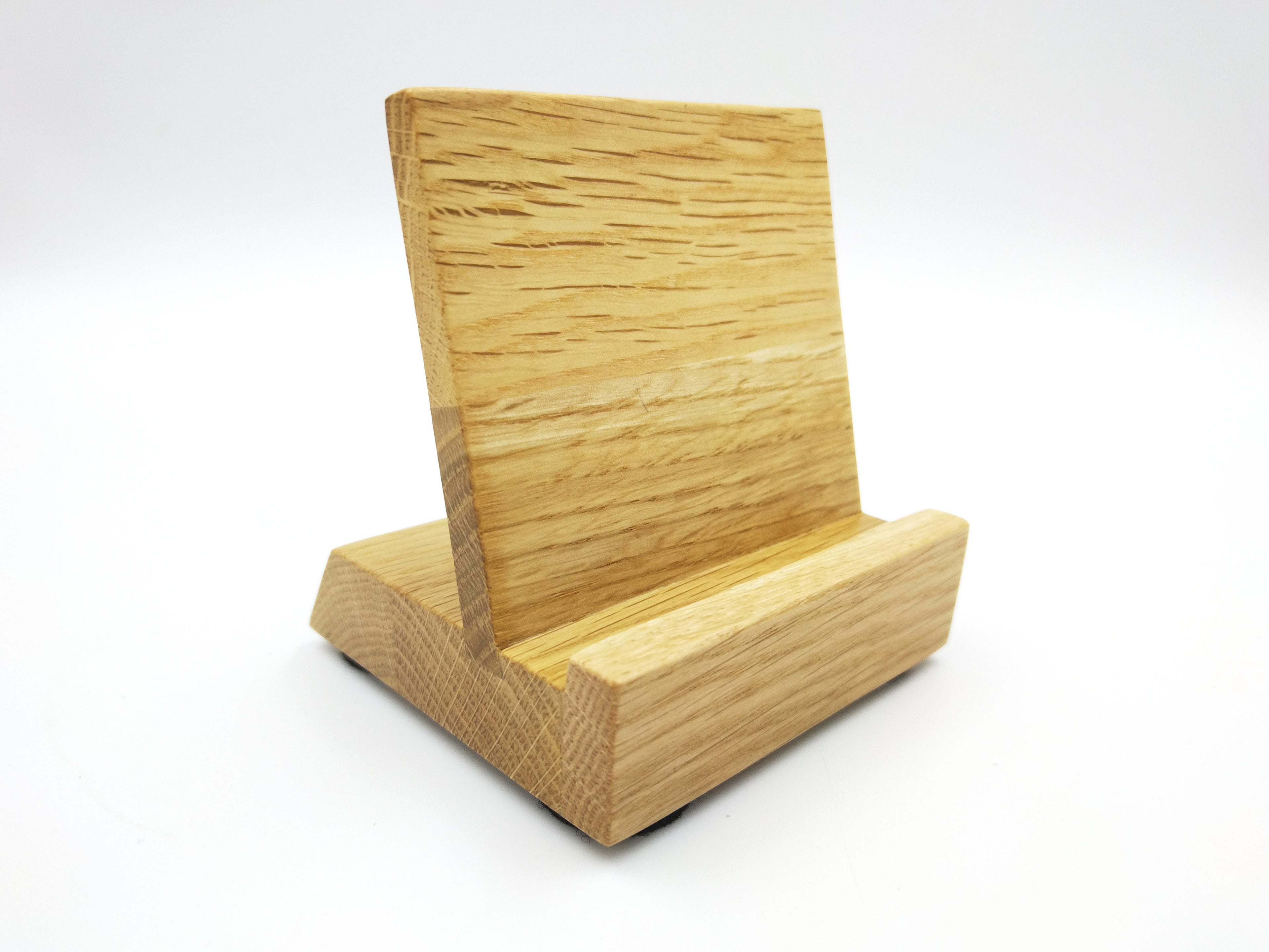 Mini Now Playing Vinyl Record stand - Oak