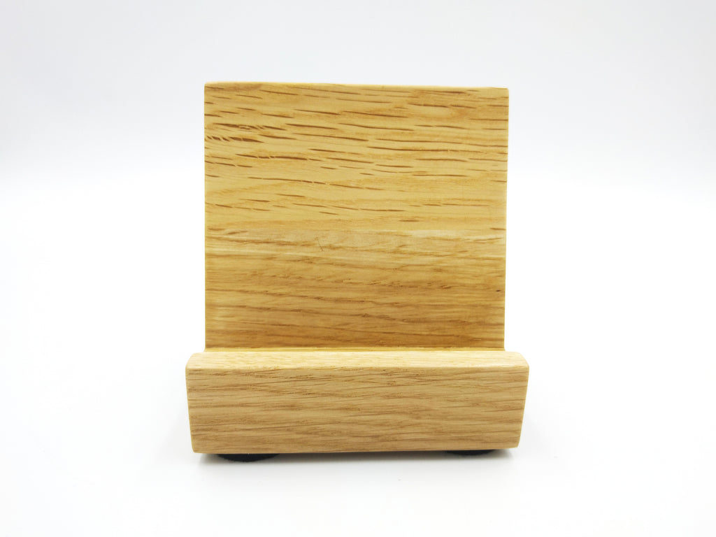 Mini Now Playing Vinyl Record stand - Oak