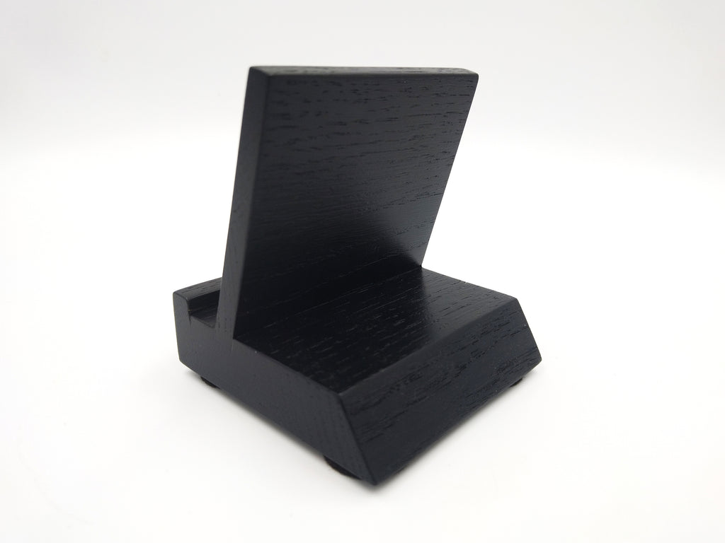 Mini Now Playing Vinyl Record stand - Oak