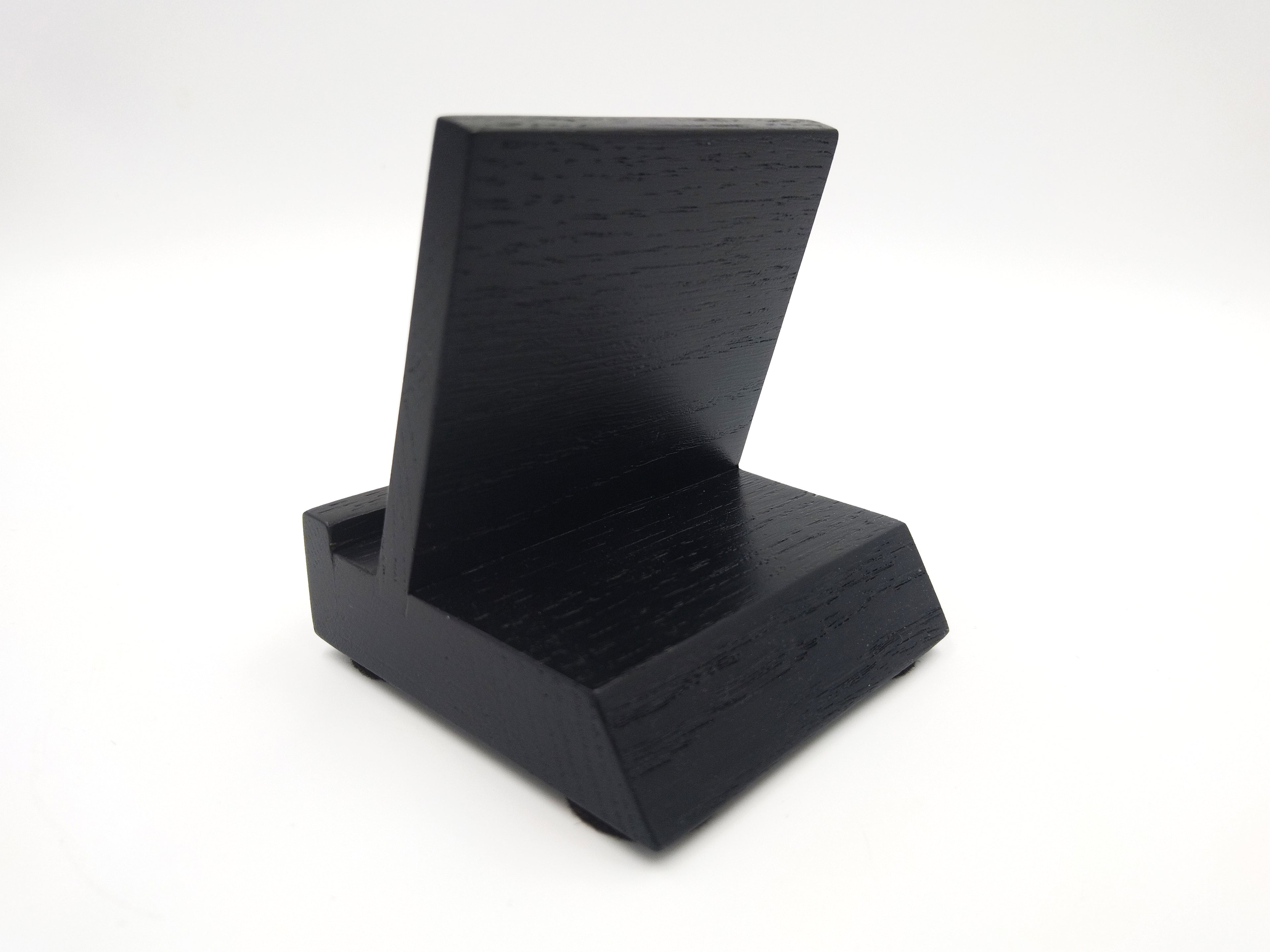 Mini Now Playing Vinyl Record stand - Oak