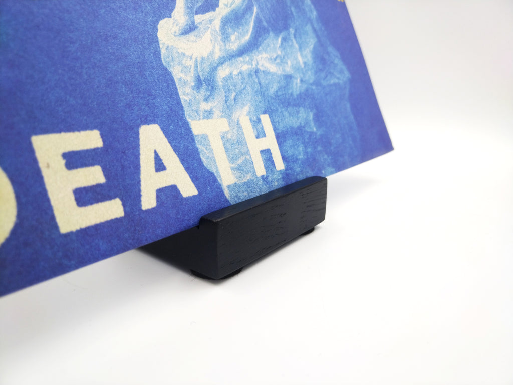 Mini Now Playing Vinyl Record stand - Oak