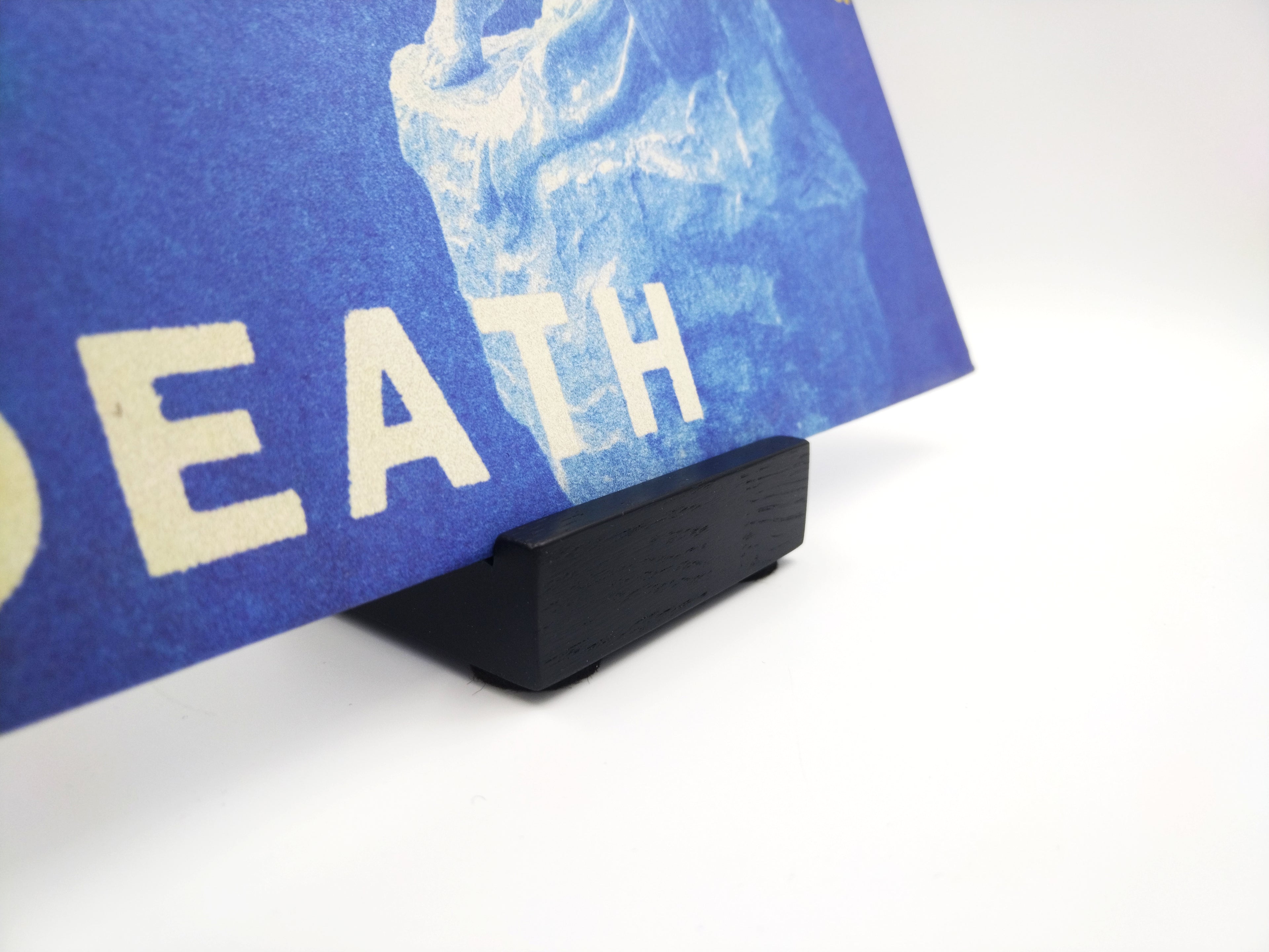 Mini Now Playing Vinyl Record stand - Oak