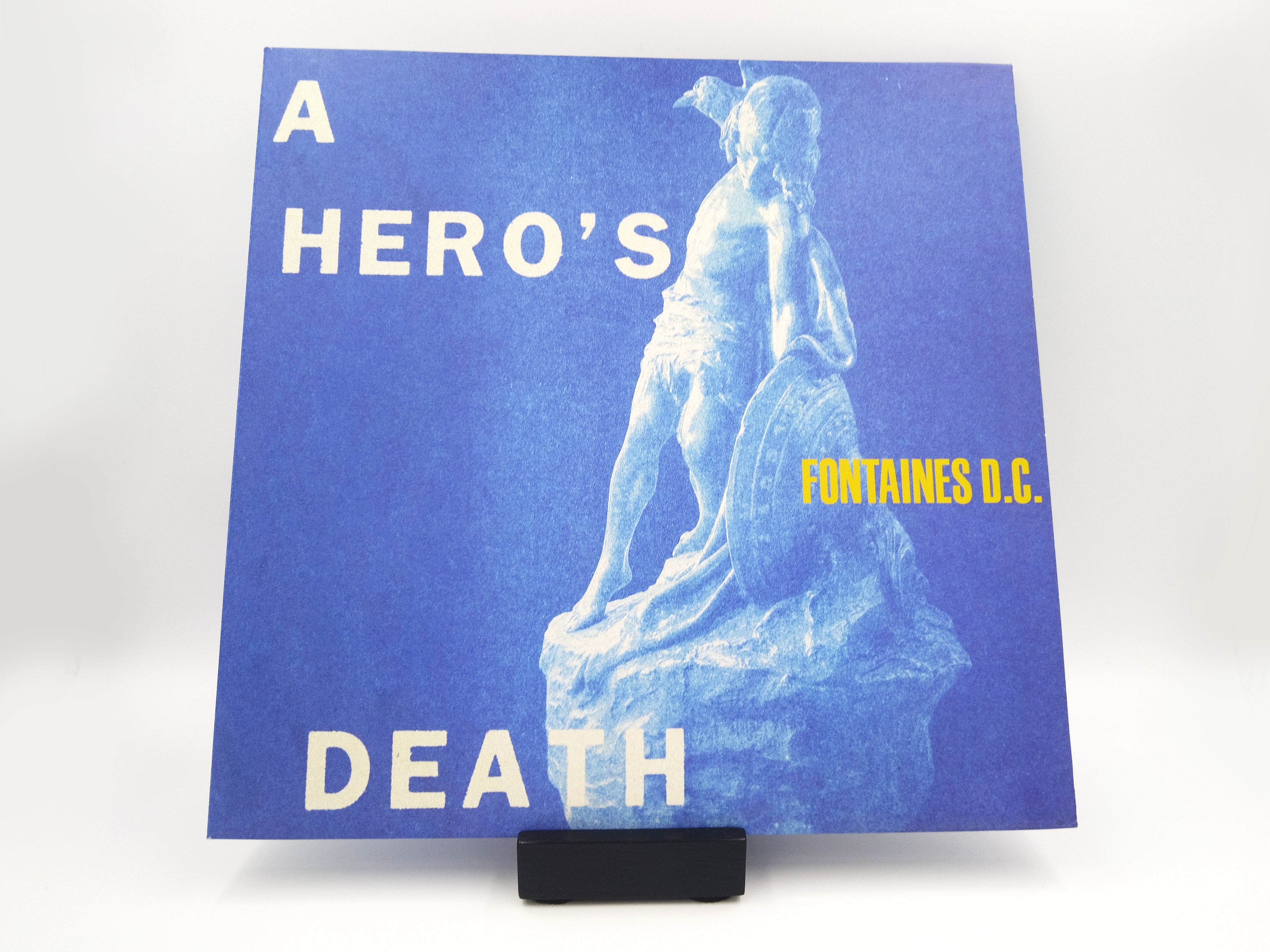 Mini Now Playing Vinyl Record stand - Oak