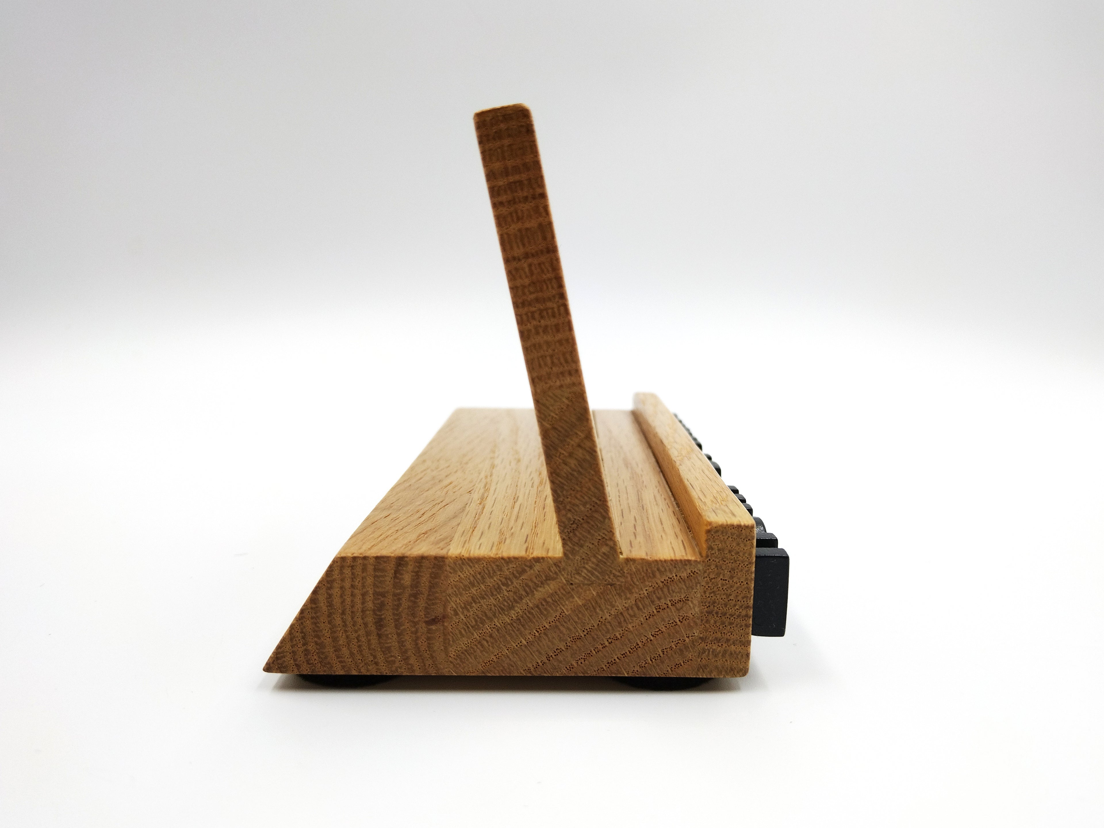 Now Playing Vinyl Record stand - Oak & black