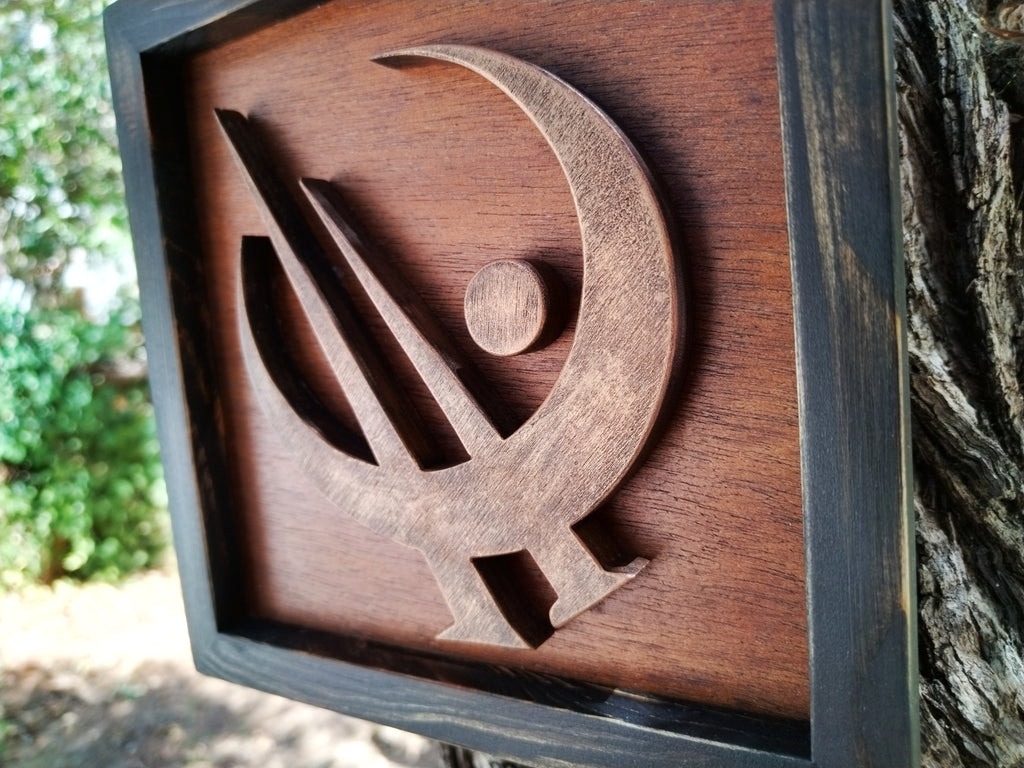 Mistborn - Bronze allomancy symbol mini (Made to order)