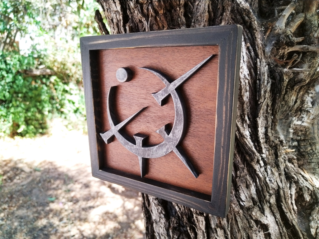 Mistborn - Atium allomancy symbol mini (Made to order)