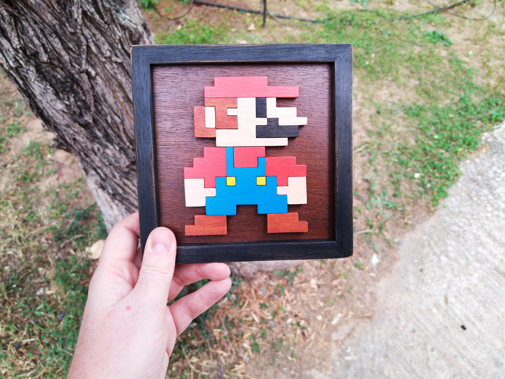 8-bit Mario minis (Available now)