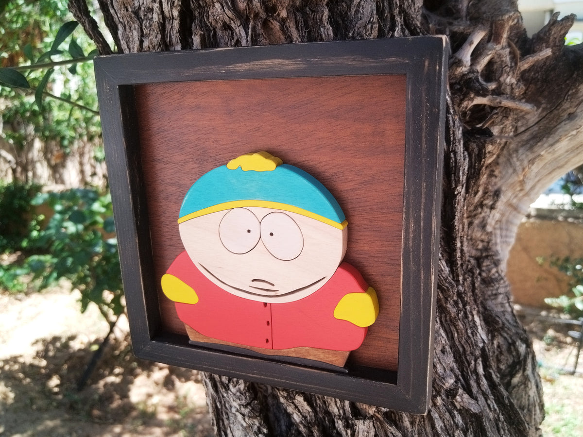 Cartman (Made to order) | South Park wood art