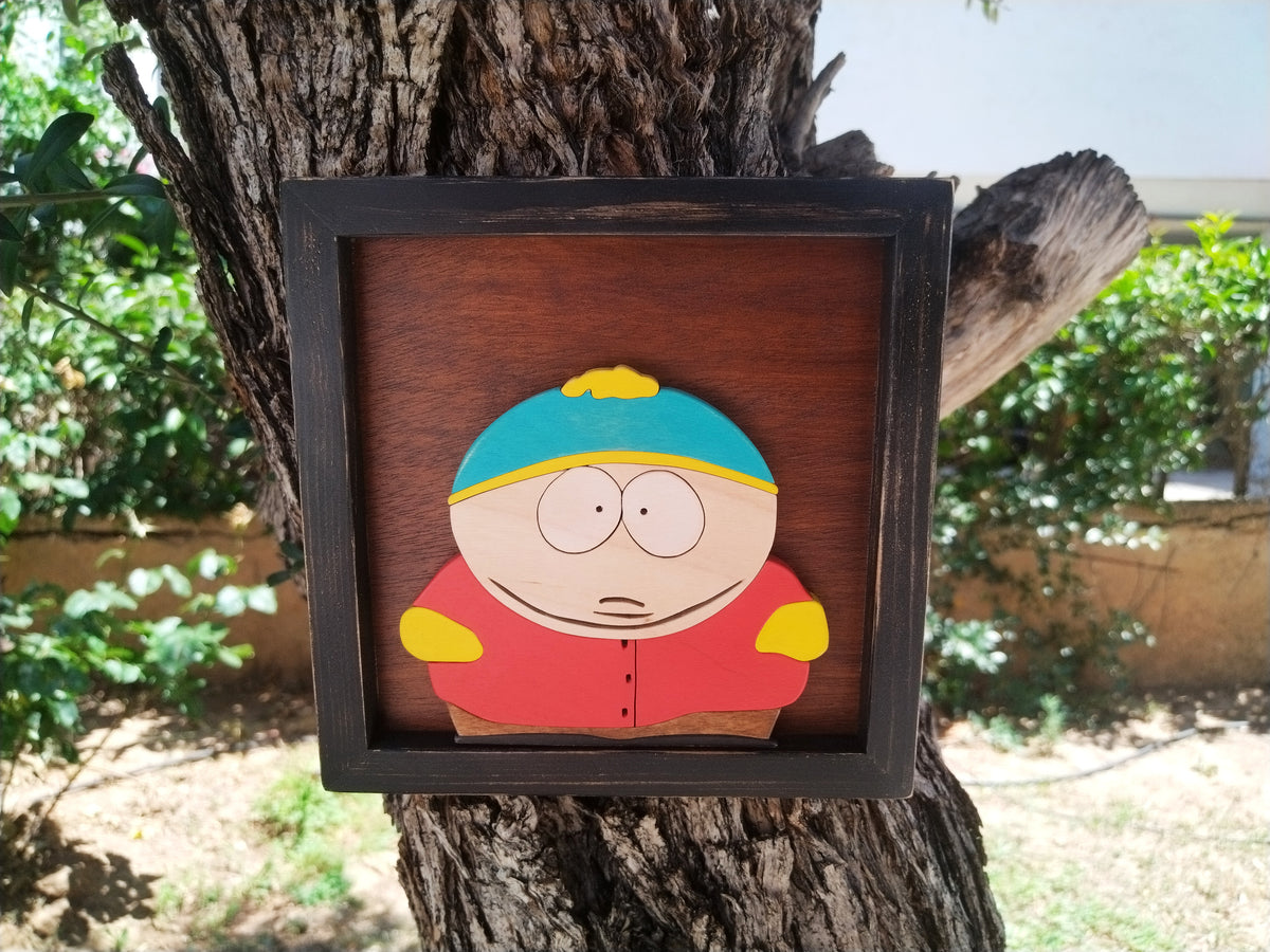Cartman (Made to order) | South Park wood art