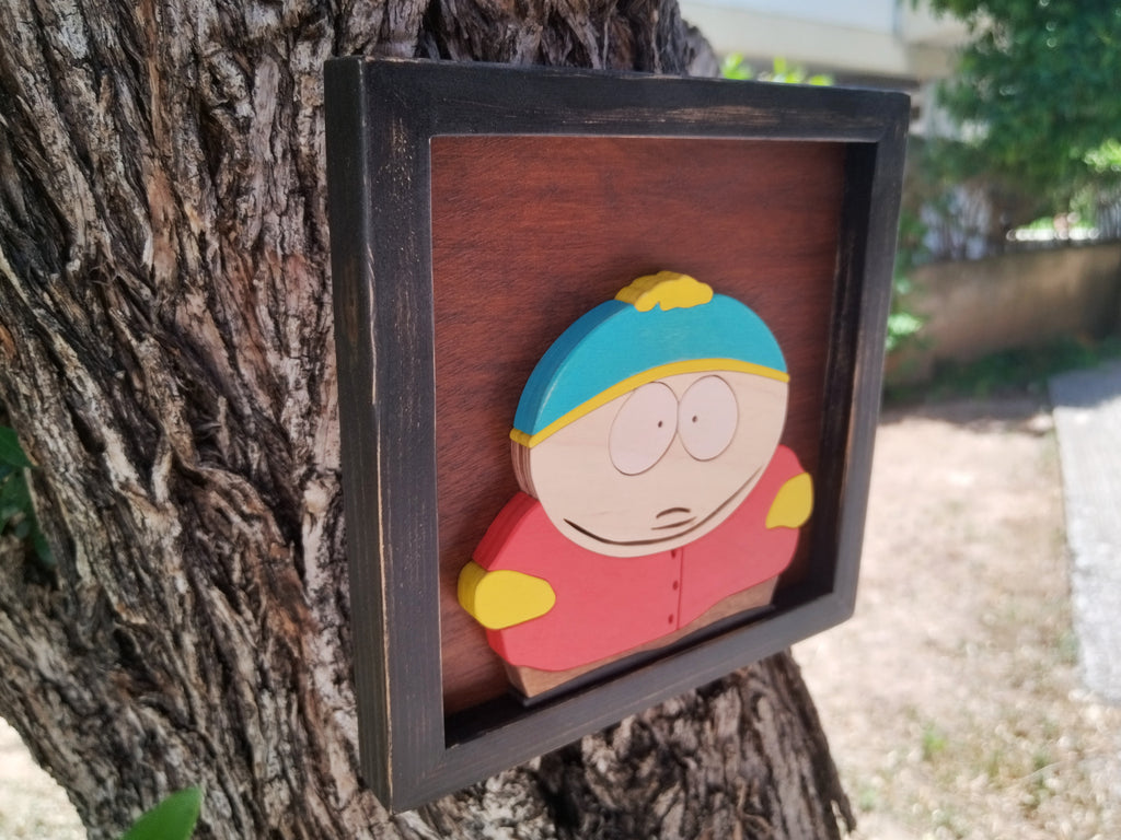 Cartman (Made to order) | South Park wood art