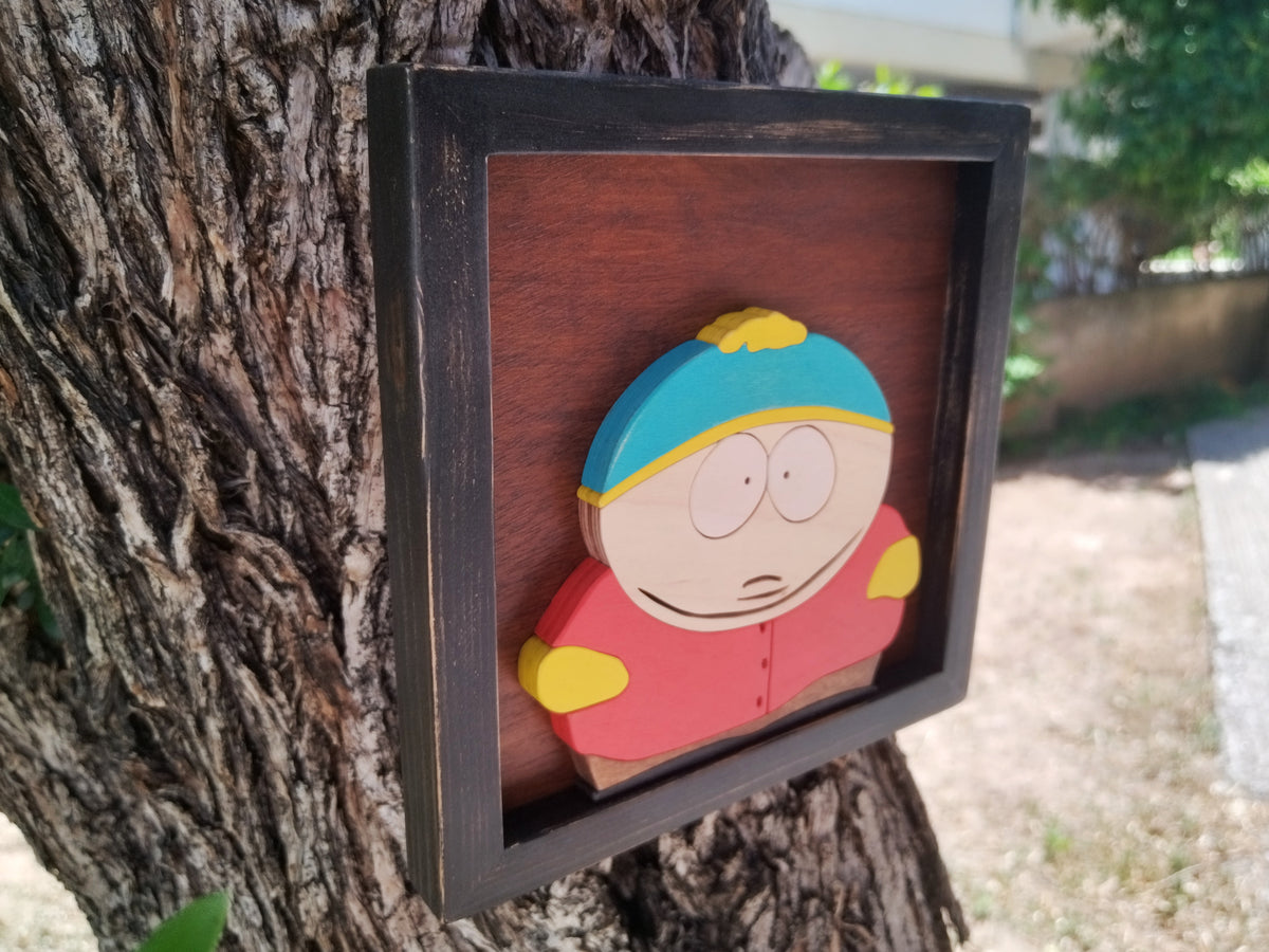 Cartman (Made to order) | South Park wood art
