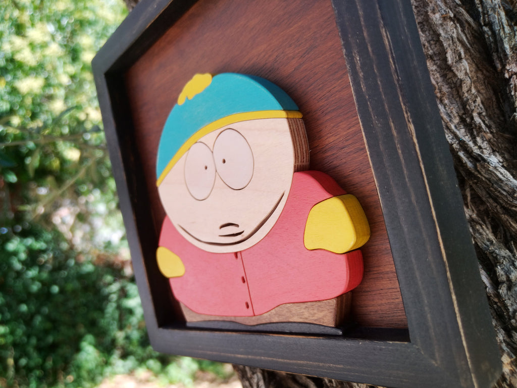 Cartman (Made to order) | South Park wood art