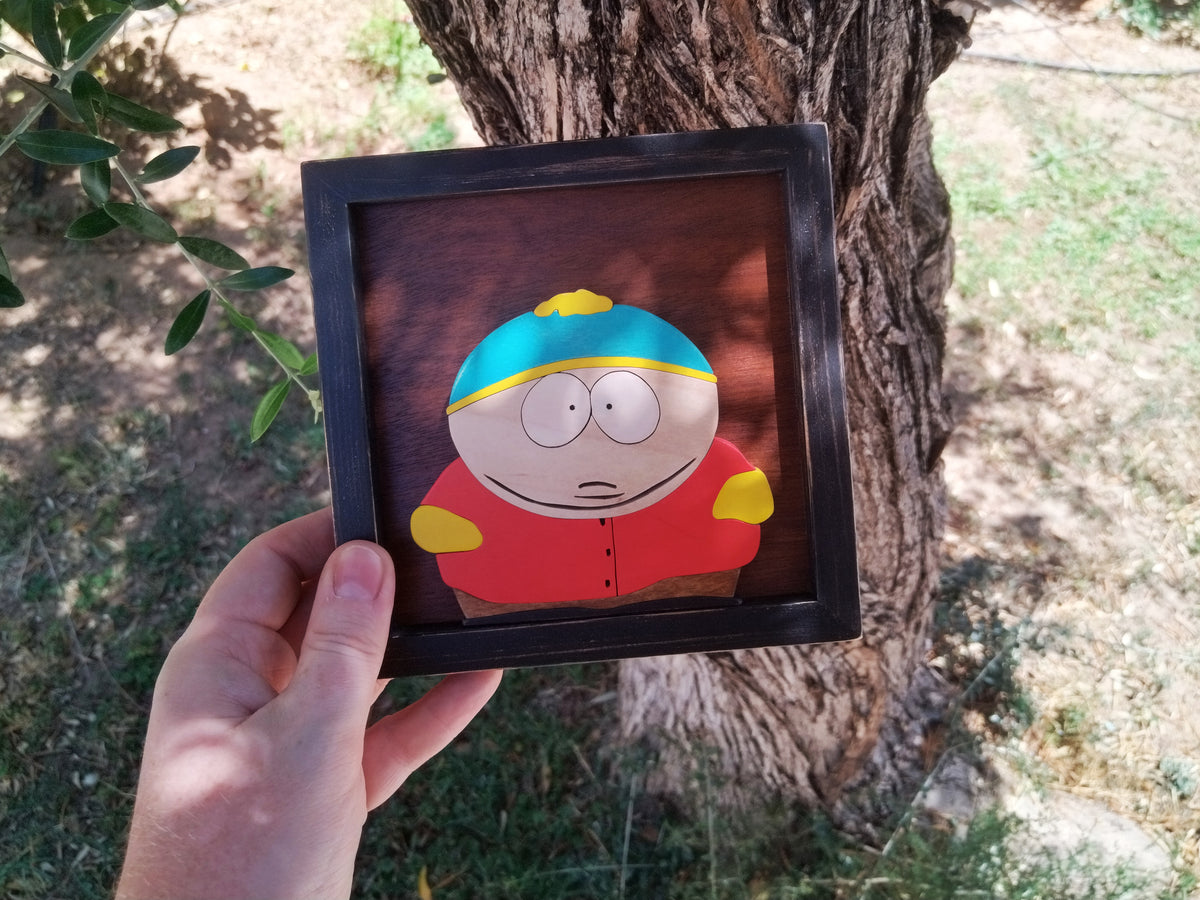 Cartman (Made to order) | South Park wood art