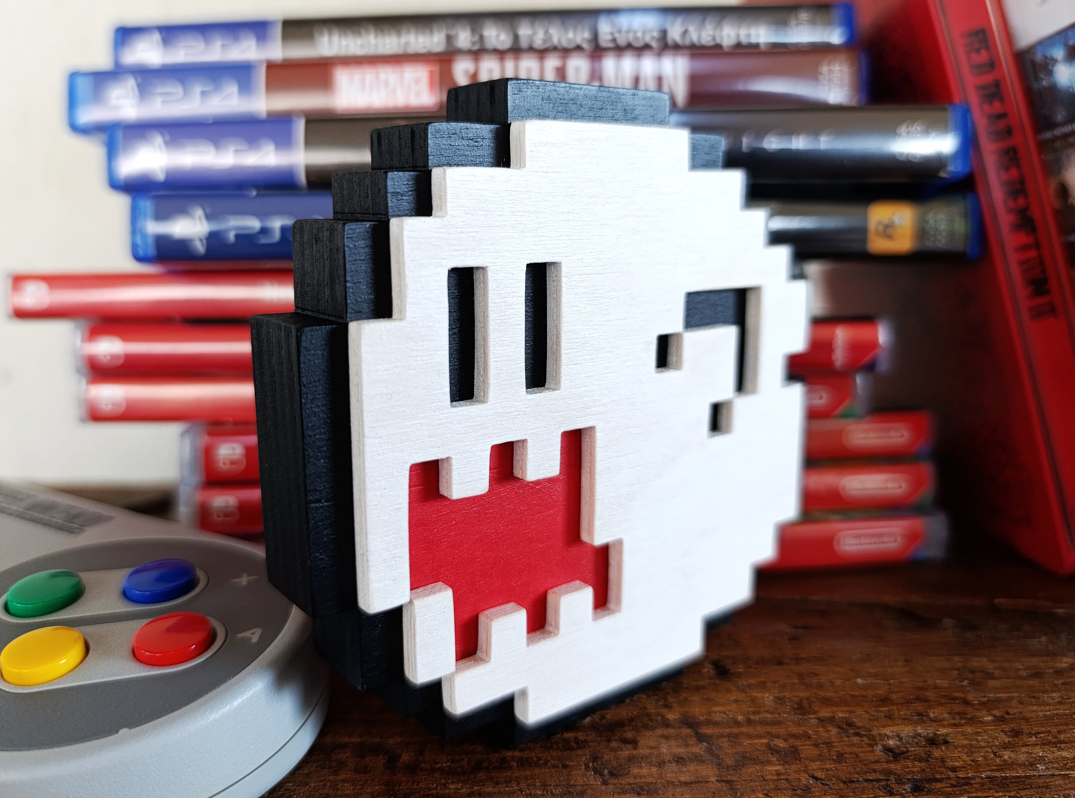 Boo 8-bit wood pop (Available now)